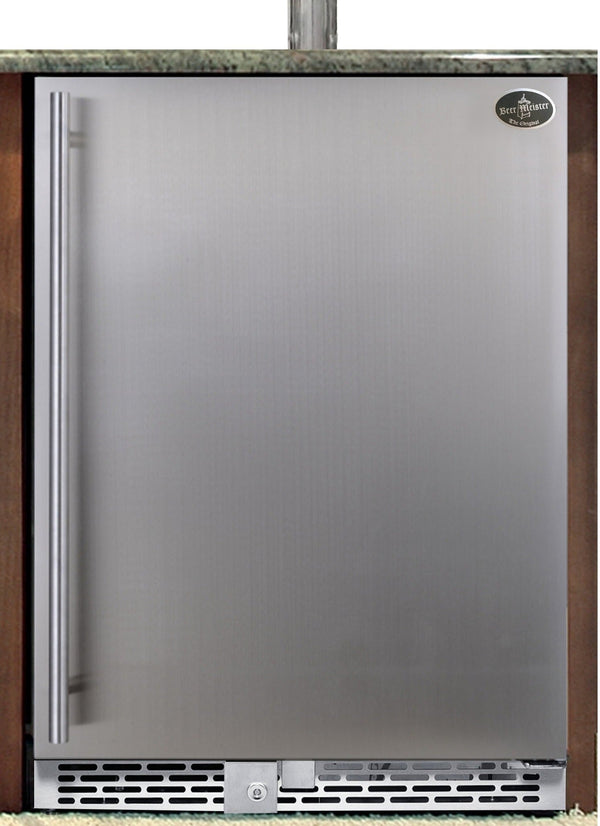 Beer Meister Stainless Door Built-in Kegerator (Fridge Only)- Premium Series (BM1600SNT)