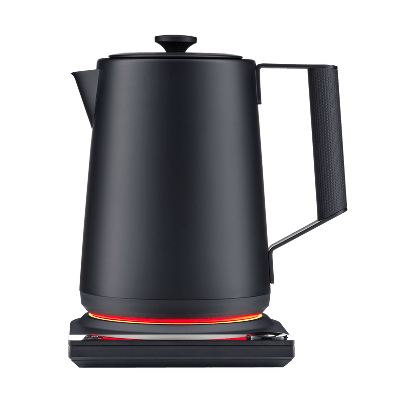 SAKI Luna Pro Variable-Temperature Electric Kettle 1.75 L, 6 Presets & 0-120 min Keep-Warm, Plastic-Free 304 Stainless, Altitude-Calibrated LCD, 1500 W Fast-Boil Auto Shut-Off