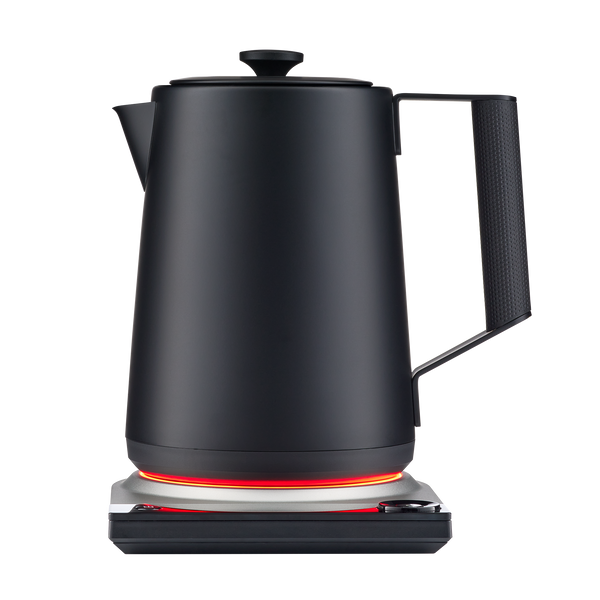 SAKI Luna Pro Variable-Temperature Electric Kettle 1.75 L, 6 Presets & 0-120 min Keep-Warm, Plastic-Free 304 Stainless, Altitude-Calibrated LCD, 1500 W Fast-Boil Auto Shut-Off