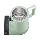 SAKI Luna Pro Variable-Temperature Electric Kettle 1.75 L, 6 Presets & 0-120 min Keep-Warm, Plastic-Free 304 Stainless, Altitude-Calibrated LCD, 1500 W Fast-Boil Auto Shut-Off