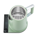 SAKI Turkish Tea Maker Machine Pro, Electric Double-Pot Teapot 1.75L 120V, 120 Min Keep-Warm, Stainless Steel BPA-Free, Auto Shut-Off & Boil-Dry, LED Brew Ring