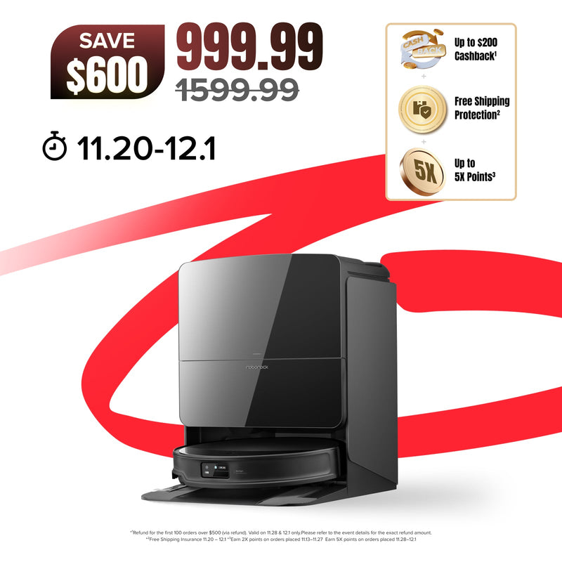 Roborock Saros 10R Ultra-Slim Robot Vacuum with Multifunctional Dock 4.0 and Dual Anti-Tangle Brush System (RR-Saros10R5-M2)