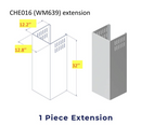Hauslane Chimney Extension for WM-639 (CHE016)