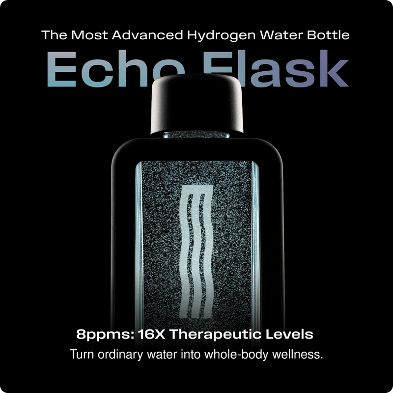 Echo Water - Echo Flask Hydrogen Water Bottle with Smart Tracking (EC-Machine-Flask)