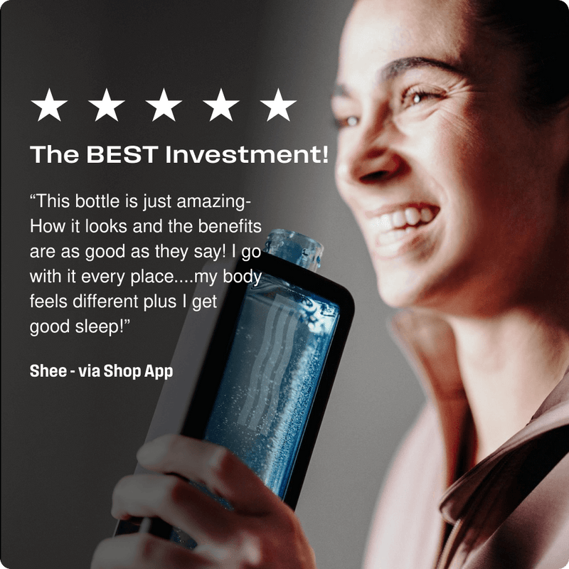 Echo Water - Echo Flask Hydrogen Water Bottle with Smart Tracking (EC-Machine-Flask)