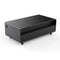 Forno Evoluto Tavolo 51-Inch Smart Coffee Table Refrigerators - Dual Drawers, Bluetooth 5.0 Audio, Wireless Charging & RGB Ambient Light in Black (FCTFR7006-51BLK)