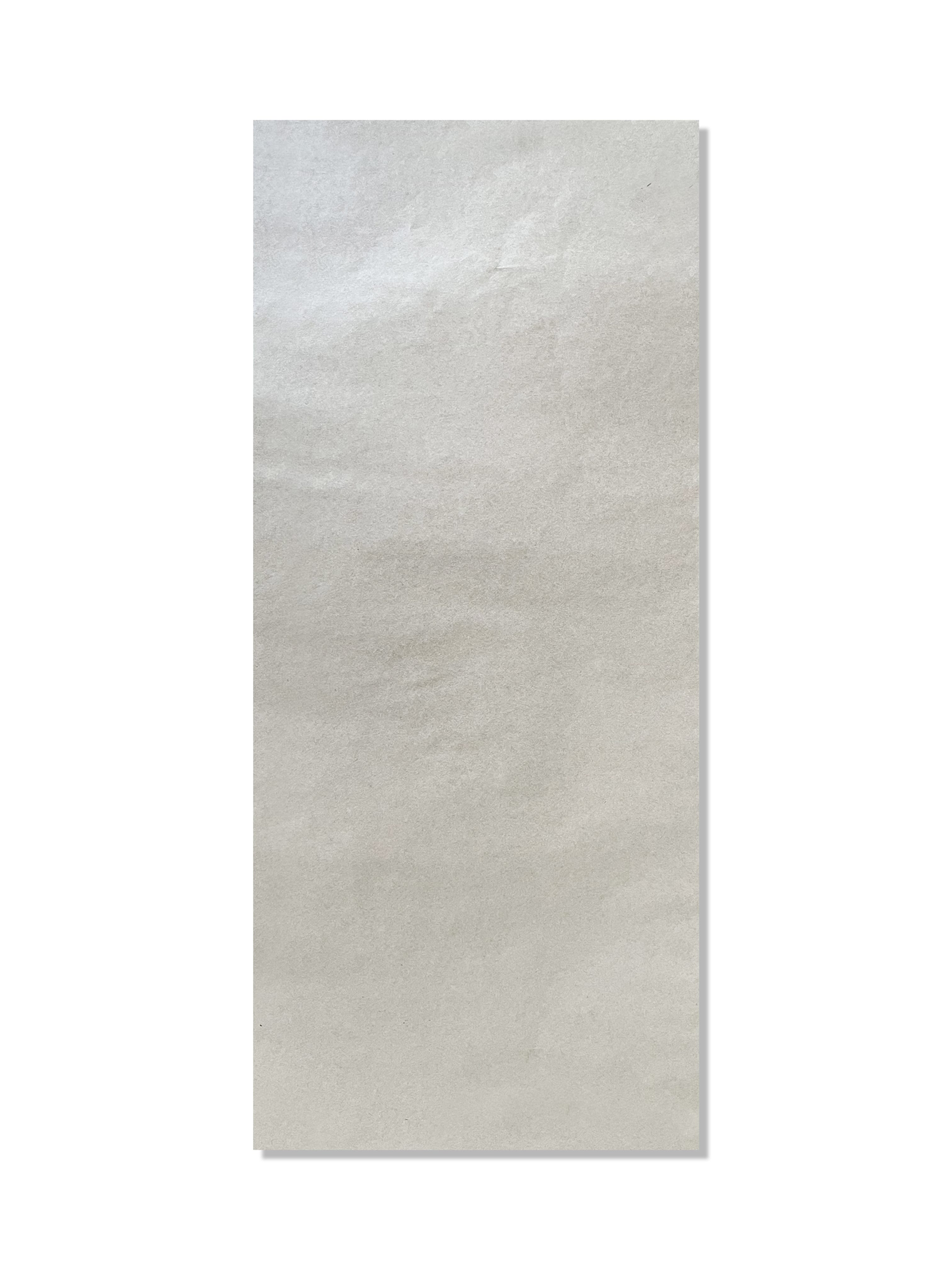 Light beige parchment paper sheet, rectangular liner for baking trays