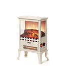 TURBRO Suburbs Electric Fireplace Stove Heater with Panoramic 3-Sided View and LED Flames (707-98-122QA)