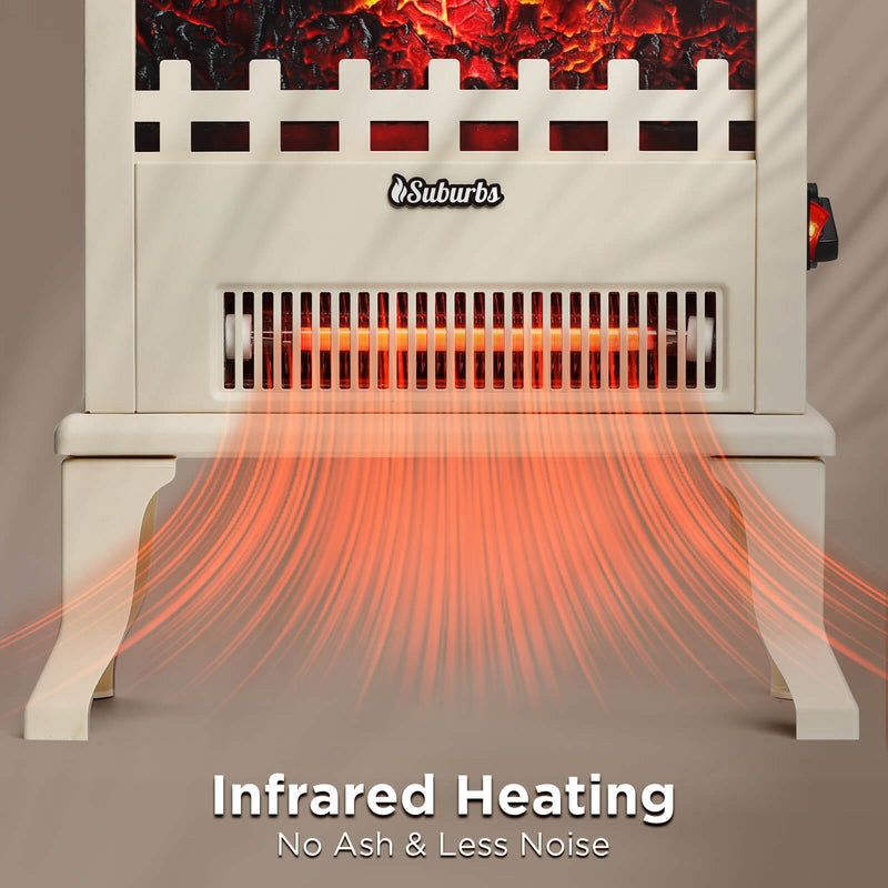 TURBRO Suburbs Electric Fireplace Stove Heater (707-98-122QA)