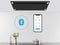 Victory Sunset 600 CFM Wireless Flush Ceiling Mount Range Hood, Bluetooth in Black Matte (Sunset-BT-BK)