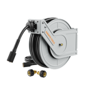 Giraffe Tools 1/4-Inch 60-65 Ft Retractable Pressure Hose Reel with Auto-Rewind