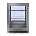 Thor Kitchen 24-Inch Undercounter Beverage Cooler with Backlight in Stainless Steel - Left Hinge (TBR24U-LH)