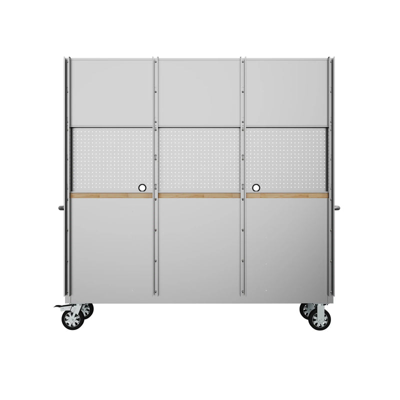 Thor 72-Inch Premium 15-Drawer Mobile Tool Workbench with Upper Storage (TC7215UC)