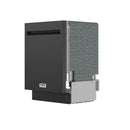 Thor Kitchen 24-Inch Built-In Dishwasher with 7 Cycles and Pocket Handle in Black (TDW24PTB)