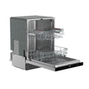 Thor Kitchen 24-Inch Built-In Dishwasher with 7 Cycles and Pocket Handle in Stainless Steel (TDW24PT)