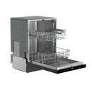 Thor Kitchen 24-Inch Built-In Dishwasher with 7 Cycles and Pocket Handle in Black (TDW24PTB)
