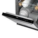 Thor Kitchen 24-Inch Built-In Dishwasher with 7 Cycles and Pocket Handle in Stainless Steel (TDW24PT)