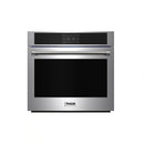 Thor Kitchen 5-Piece Pro Appliance Package - 48-Inch Propane Gas Rangetop , Electric Wall Oven, Pro Wall Mount Hood, Dishwasher & Refrigerator with Water Dispenser in Stainless Steel