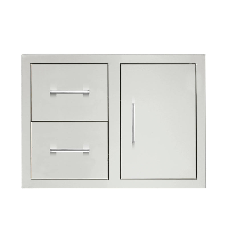 TrueFlame 30-Inch 2-Drawer & Access Door Combo (TF-DC2-30-A)
