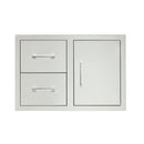 TrueFlame 32" 2-Drawer & Access Door Combo (TF-DC2-32-A)
