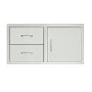 TrueFlame 42-Inch 2-Drawer & Access Door Combo (TF-DC2-42-A)