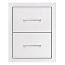TrueFlame 17-Inch Double Drawer Masonry Frame Return (TF-DR2-17M-A)