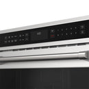 Thor Kitchen 2-Piece Appliance Package - 30-Inch Electric Wall Oven, and Microwave with Air Fryer in Stainless Steel