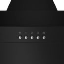 Thor Kitchen 30-Inch Wall Mount Range Hood with 800 CFM in Black (TRH30PB)