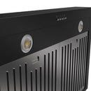 Thor Kitchen 30-Inch Wall Mount Range Hood with 800 CFM in Black (TRH30PB)