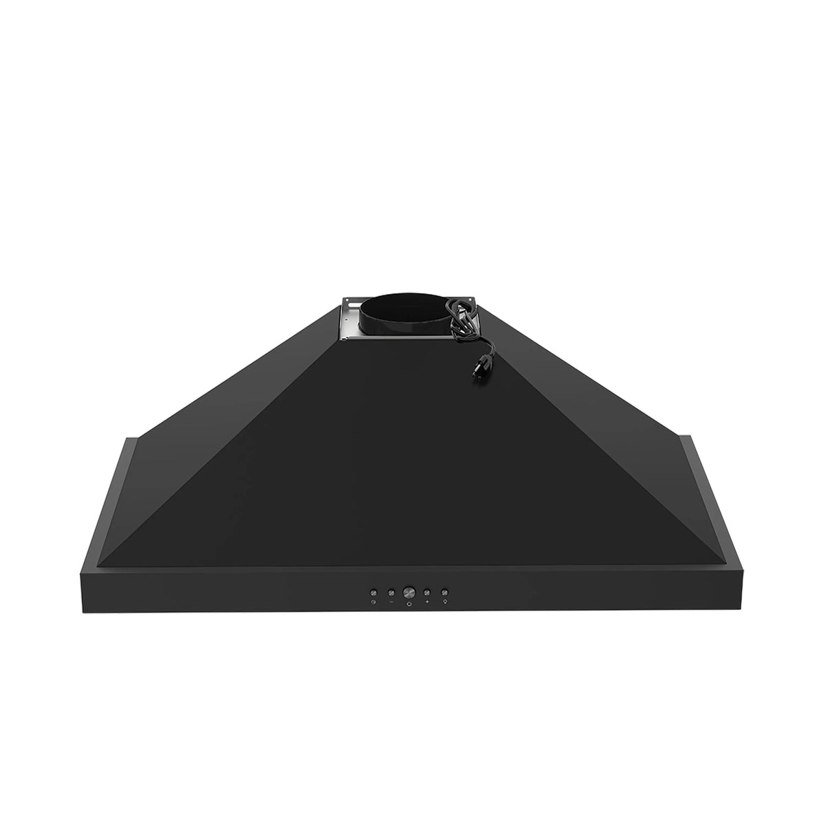 Thor Kitchen 36-Inch Wall Mounted Chimney Range Hood with 350CFM in Black (TRH3635B)