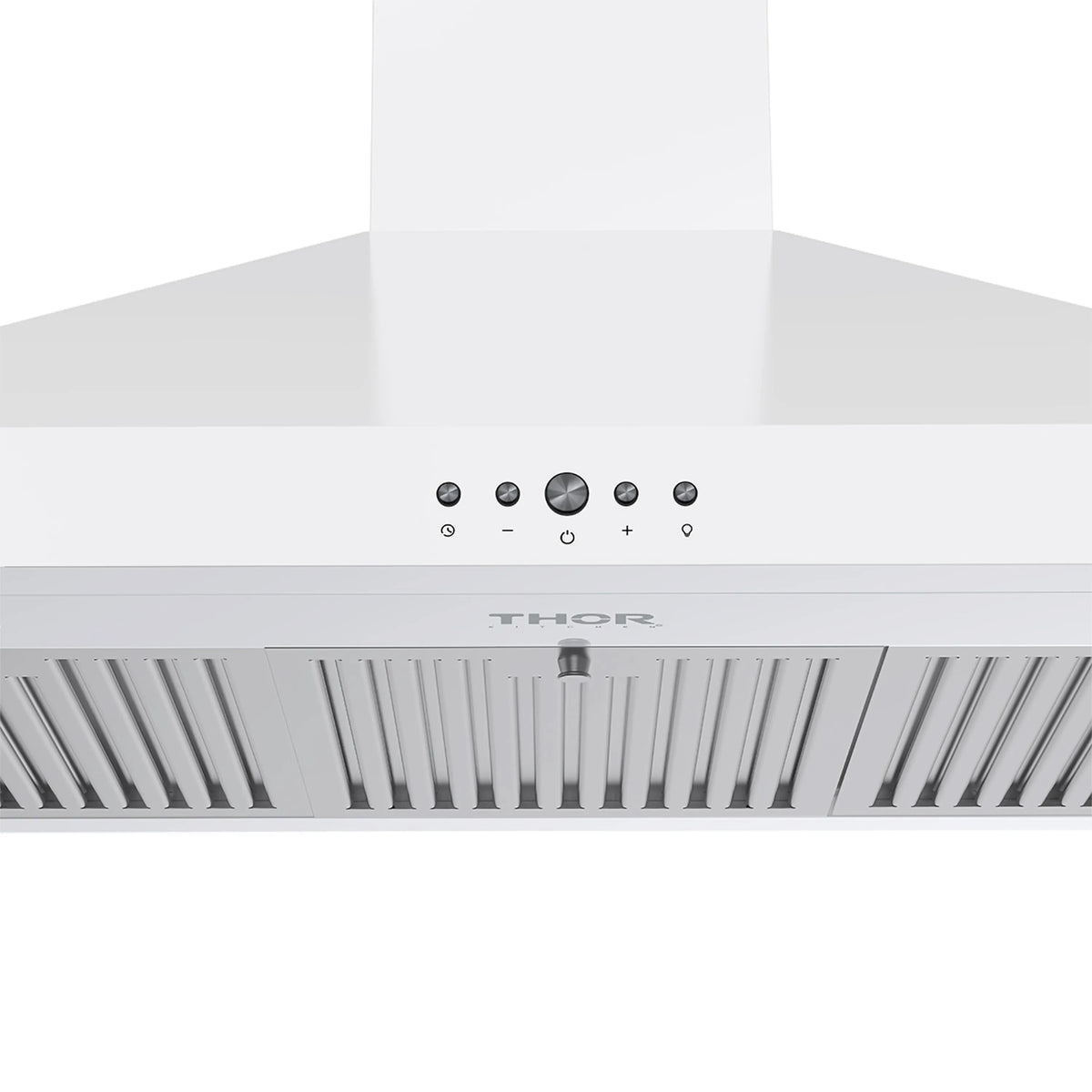 Thor Kitchen 36-Inch Wall Mounted Chimney Range Hood with 350CFM in White (TRH3635W)