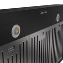 Thor Kitchen 36-Inch Wall Mount Range Hood with 800 CFM in Black (TRH36PB)