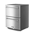 Thor Kitchen 24-Inch Indoor Outdoor Freezer Drawer in Stainless Steel (TRZ24U)