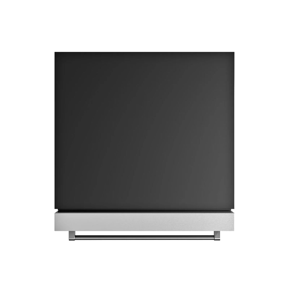 Stainless steel Thor double drawer refrigerator/freezer with front doors closed