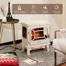 TURBRO Suburbs TS20-SD Electric Fireplace Stove Heater with Sound (707-98-120ASD)