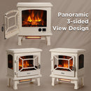 TURBRO Suburbs TS20-SD Electric Fireplace Stove Heater with Sound (707-98-120ASD)