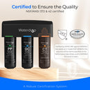 Waterdrop Layer Under Sink Water Filter System, Under Sink Water Filtration System, Reduces PFAS, PFOA/PFOS, Fluoride, Chlorine, Bad Taste & Odor, NSF/ANSI 42 Certified Element, USA Tech (WD-TSA-10)