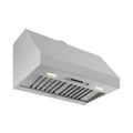 THOR Kitchen 36-Inch 600 CFM Convertible Under Cabinet Range Hood, 18-Inch Tall, in Stainless Steel (TUCH3618)