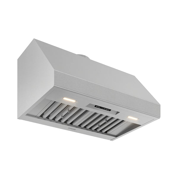 THOR Kitchen 36-Inch 600 CFM Convertible Under Cabinet Range Hood in Stainless Steel (TUCH3618)