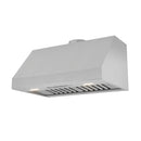 Thor Kitchen A-Series 2-Piece Appliance Package - 36-Inch Gas Range and Under Cabinet Range Hood in Stainless Steel