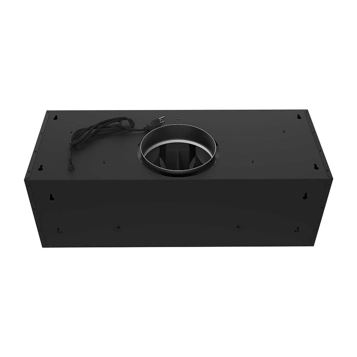 Thor Kitchen 4-Piece Appliance Package - 30-Inch Natural Gas Range, Counter-Depth Refrigerator, Under Cabinet Hood, & Dishwasher in Black