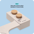 TUSHY Spa 3.0 Premium Bidet Attachment, Dual Temp Cold & Warm Water, Self Cleaning, Adjustable Pressure Nozzle & Angle Control