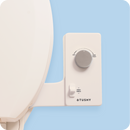 TUSHY Classic 3.0 Non-Electric Bidet Attachment, Adjustable Water Pressure, Angle Control & Easy Home Installation