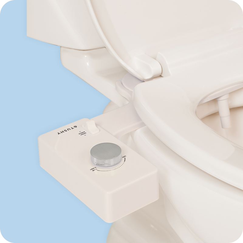 TUSHY Classic 3.0 Non-Electric Bidet Attachment, Adjustable Water Pressure, Angle Control & Easy Home Installation