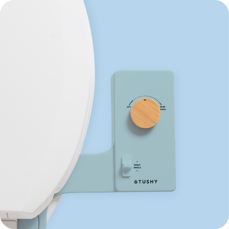 TUSHY Classic 3.0 Non-Electric Bidet Attachment, Adjustable Water Pressure, Angle Control & Easy Home Installation