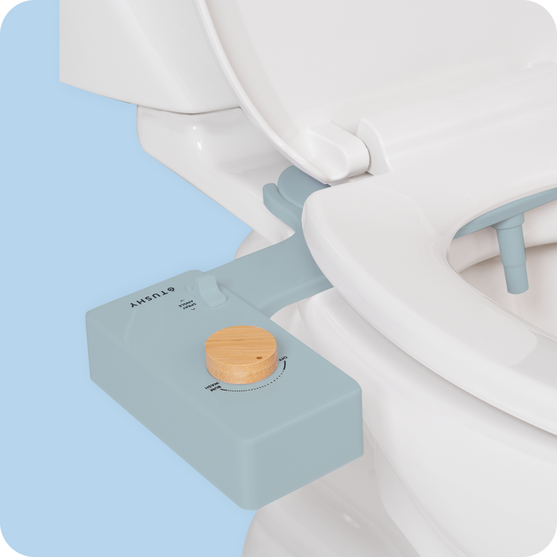 TUSHY Classic 3.0 Non-Electric Bidet Attachment, Adjustable Water Pressure, Angle Control & Easy Home Installation