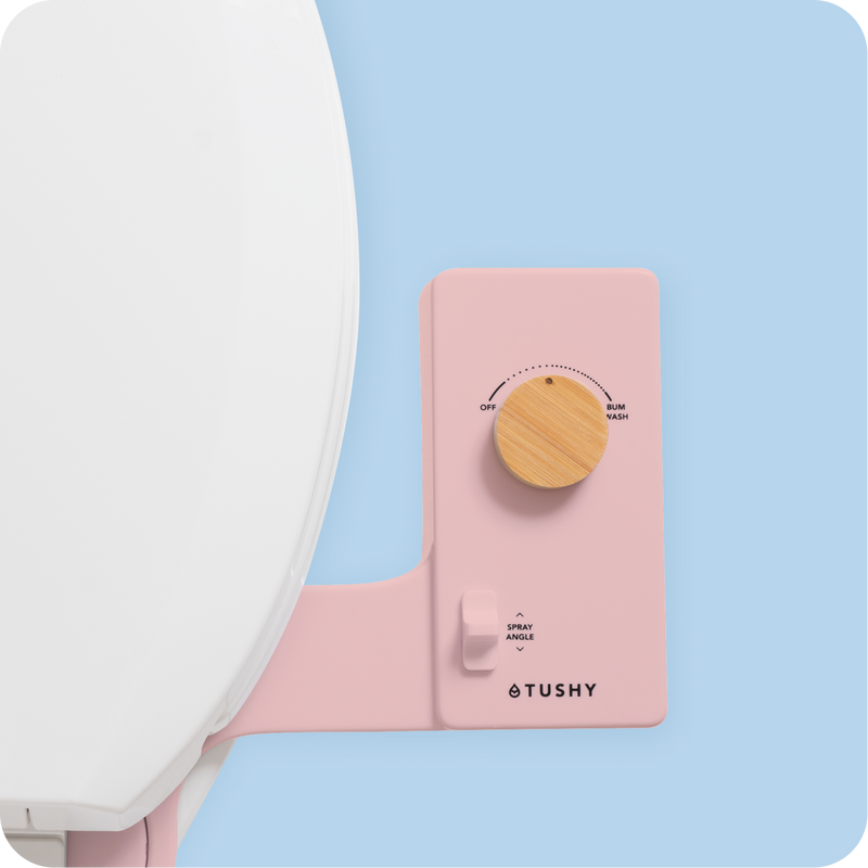 TUSHY Classic 3.0 Non-Electric Bidet Attachment, Adjustable Water Pressure, Angle Control & Easy Home Installation