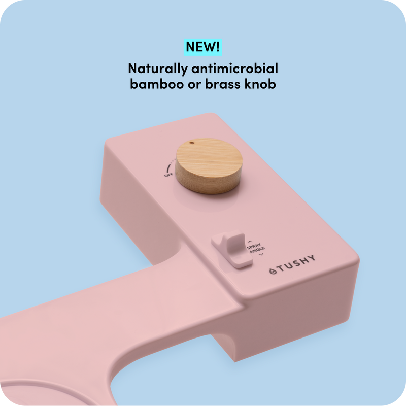 TUSHY Classic 3.0 Non-Electric Bidet Attachment, Adjustable Water Pressure, Angle Control & Easy Home Installation