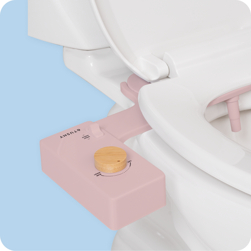 TUSHY Classic 3.0 Non-Electric Bidet Attachment, Adjustable Water Pressure, Angle Control & Easy Home Installation
