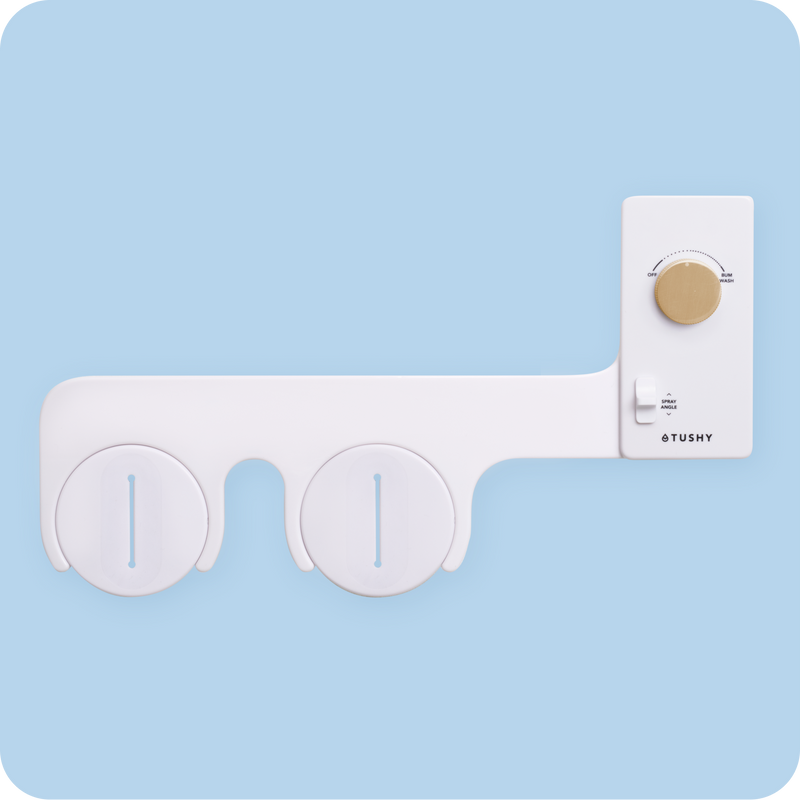 TUSHY Classic 3.0 Non-Electric Bidet Attachment, Adjustable Water Pressure, Angle Control & Easy Home Installation